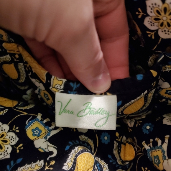 Vera bradley tote in retired Ellie Blue - Picture 8 of 8